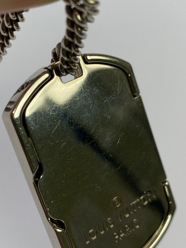 LOUIS VUITTON ルイ ヴィトン モノグラム エクリプス コリエ プラーク ネックレス M63640 DI0129 アクセサリー 179-250917-yn-17-min WWW_WOWDIGSITE_COM