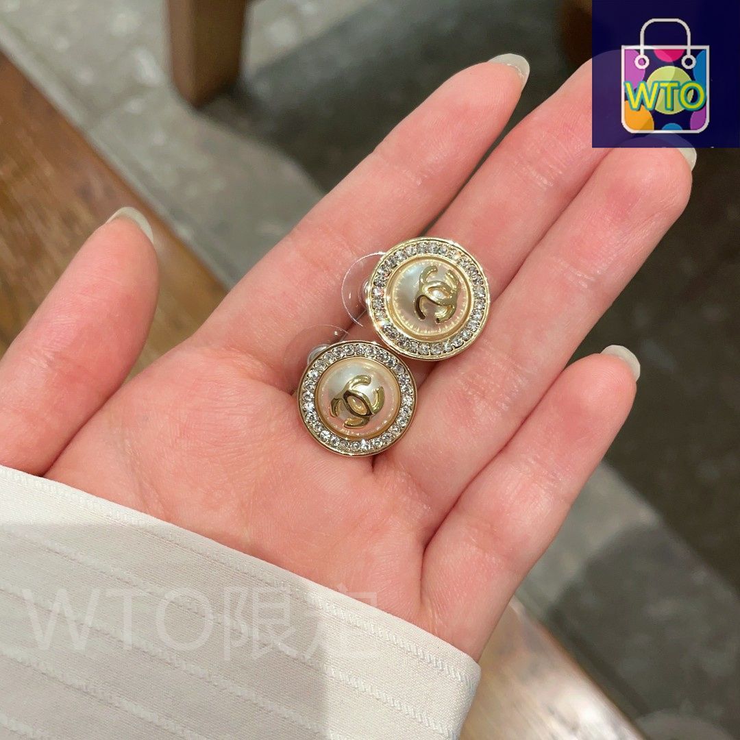 CHANELヴィンテージピアス 今日WTO】CHANEL ヴィンテージ ピアス エレガントデザイン-NT10