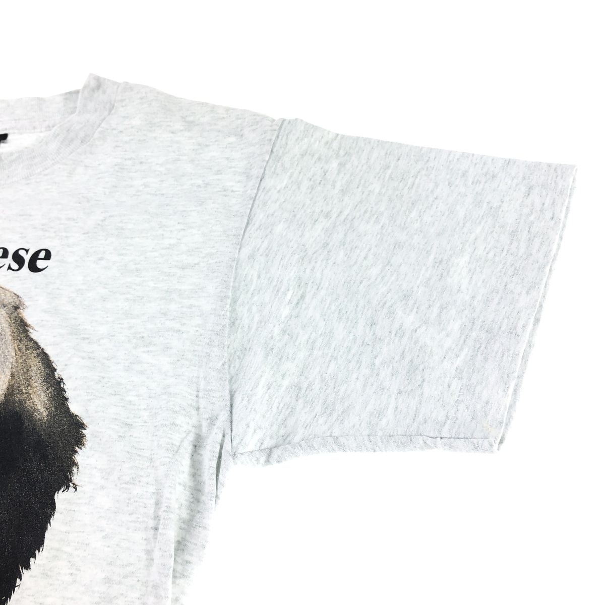 古着 90年代 フルーツオブザルーム FRUIT OF THE LOOM 犬柄 ペキニーズ柄 アニマルTシャツ USA製 メンズM相当 ヴィンテージ /eaa548481 古着 90年代 フルーツオブザルーム FRUIT OF THE LOOM 犬柄