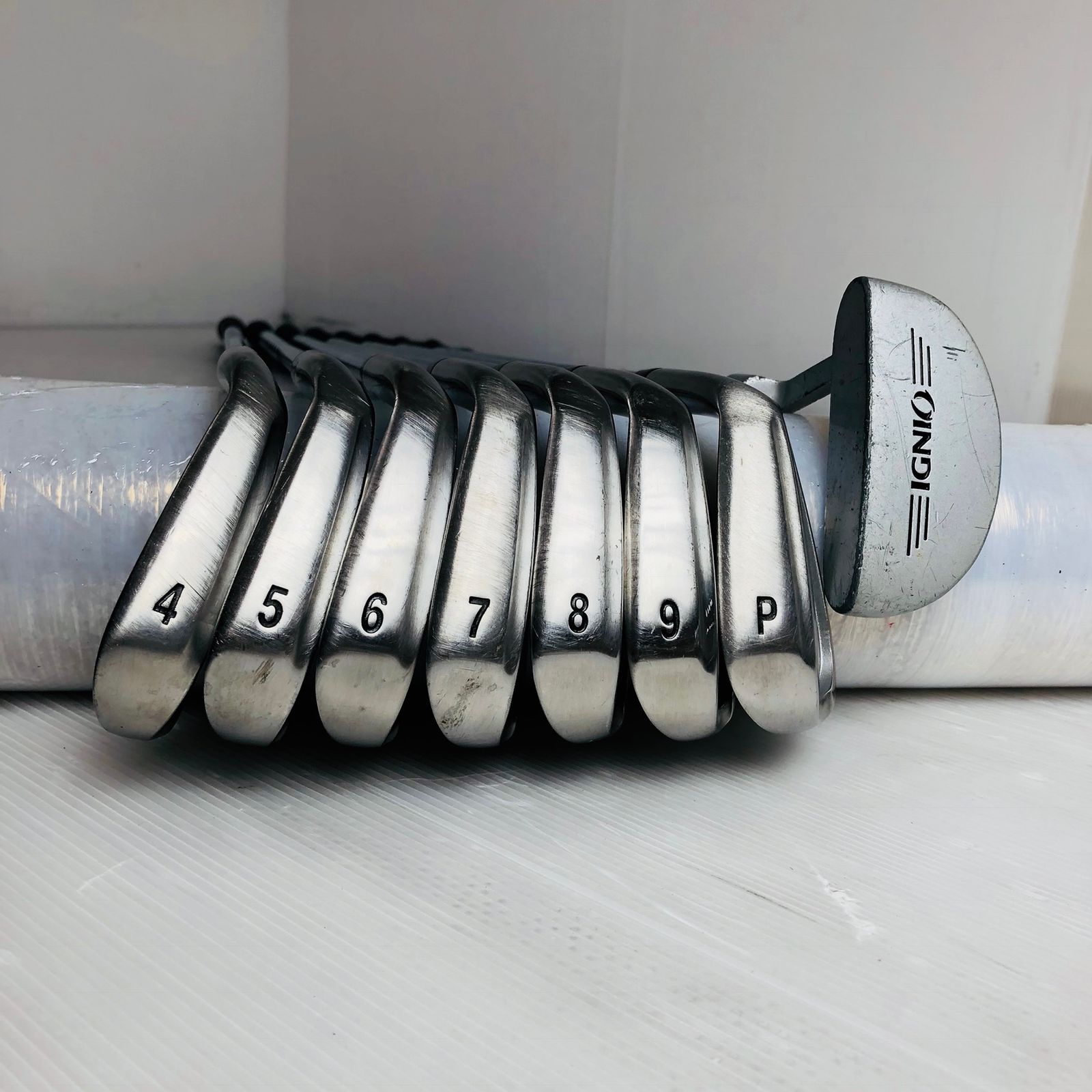 超美品fit way/初心者ゴルフクラブセット/7本セット/フィットウェイL