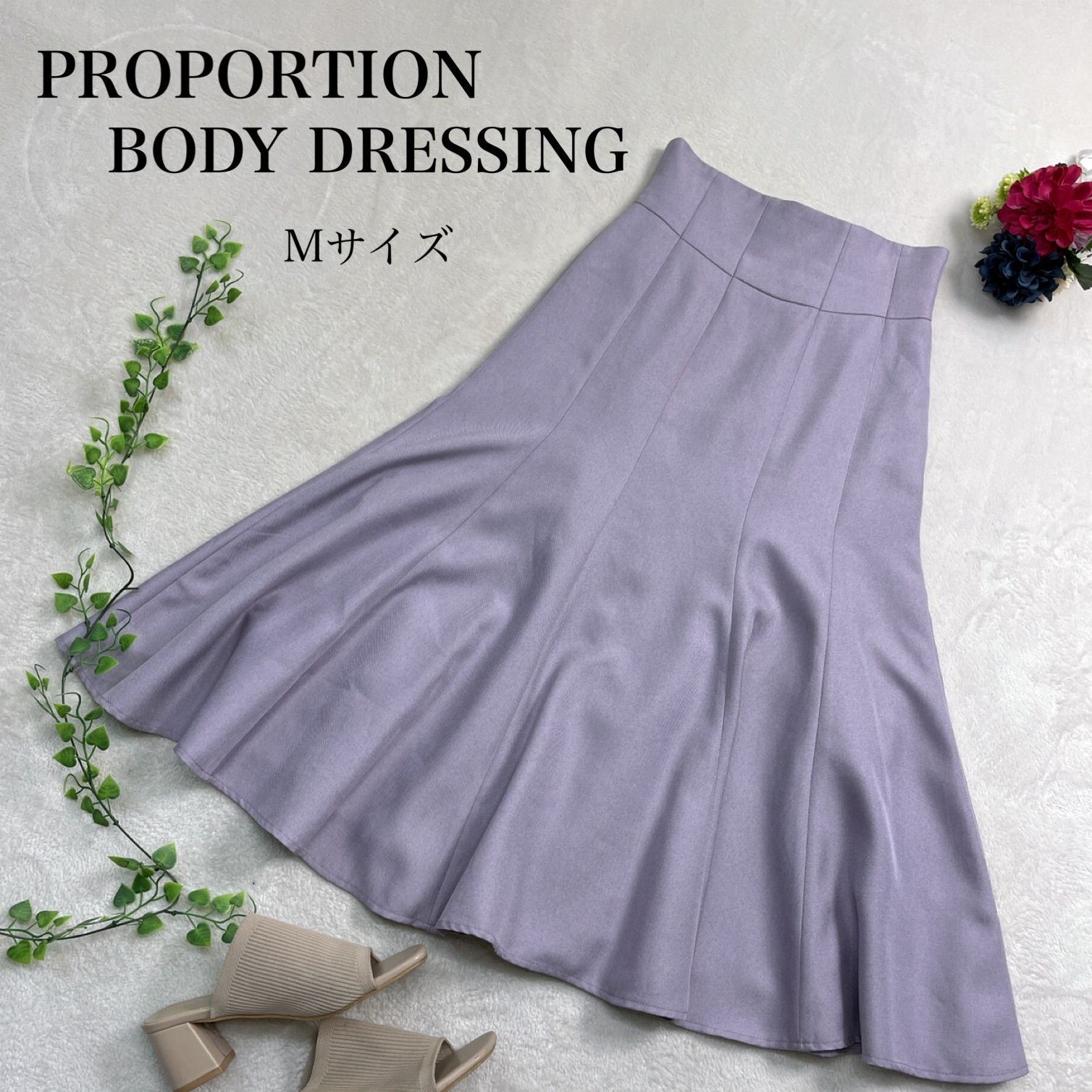 PROPORTION BODY DRESSING ミニスカート 総柄 S - スカート