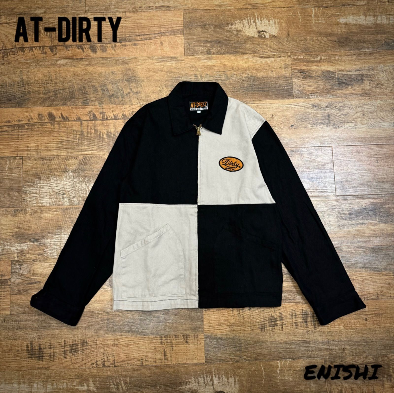 【AT-DIRTY アットダーティー】RODDER JACKET スウィングトップ アウター ブルゾン