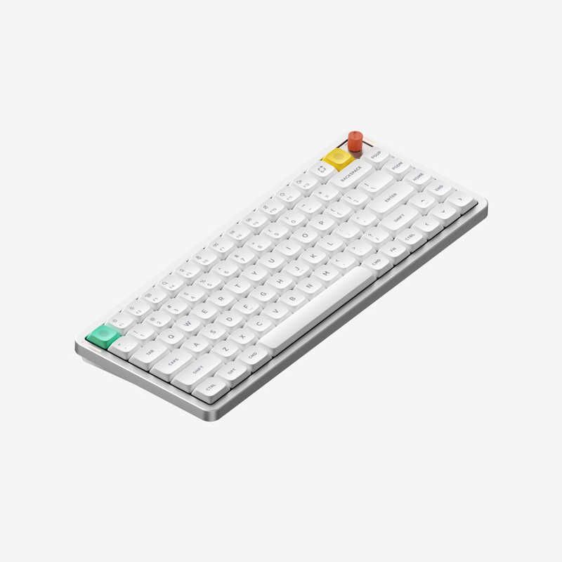 キーボード Nuphy kick75 brown nano NuPhy Kick75 Hybrid-Profile Custom Mechanical Keyboard
