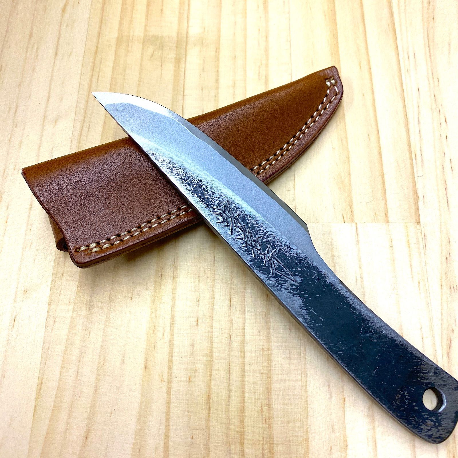 堺孝行 ナイフ カスタムナイフ 小天狗 80mm 日本製 アウトドア