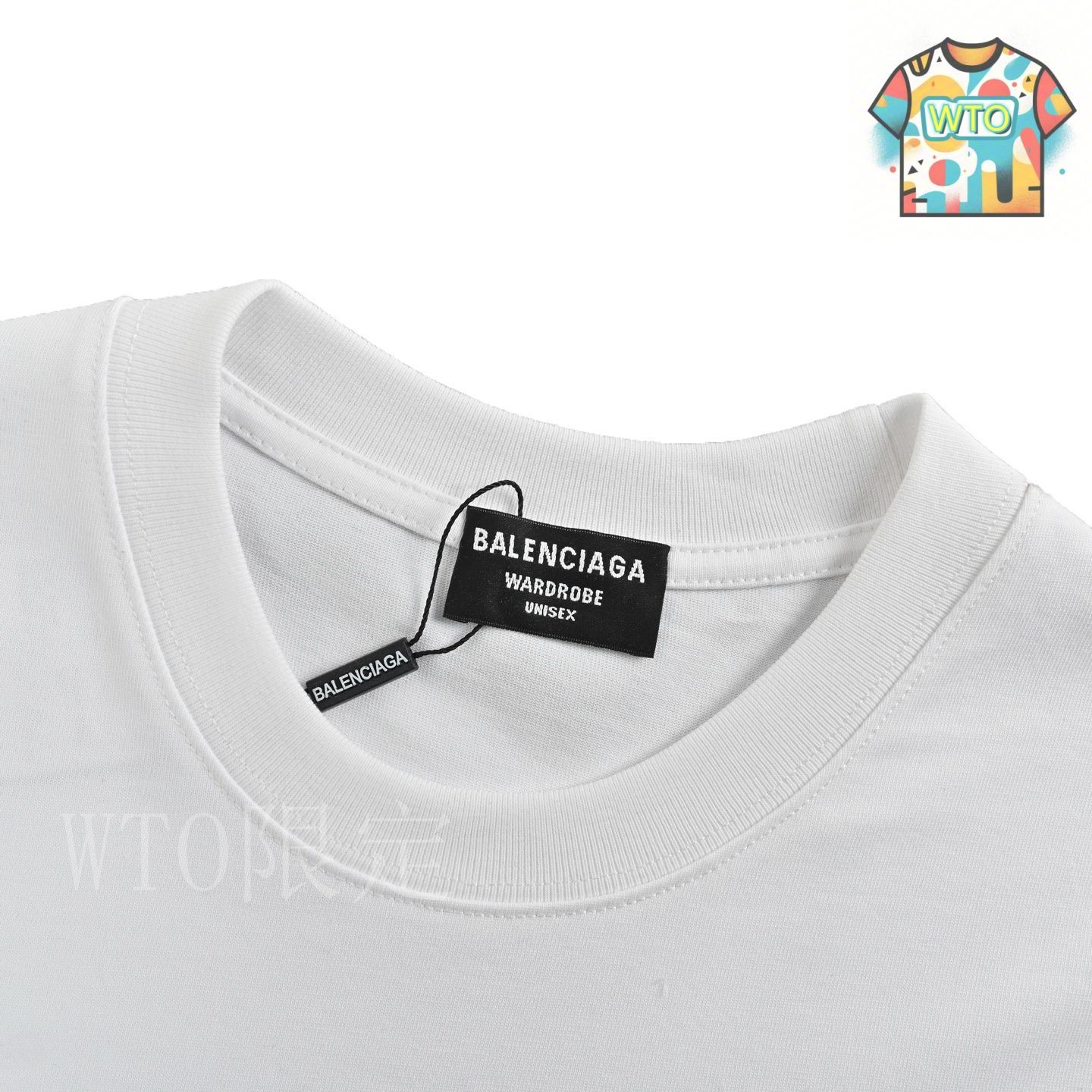 今日WTO】Balenciaga バレンシアガ 手描き文字 T シャツ-YE33