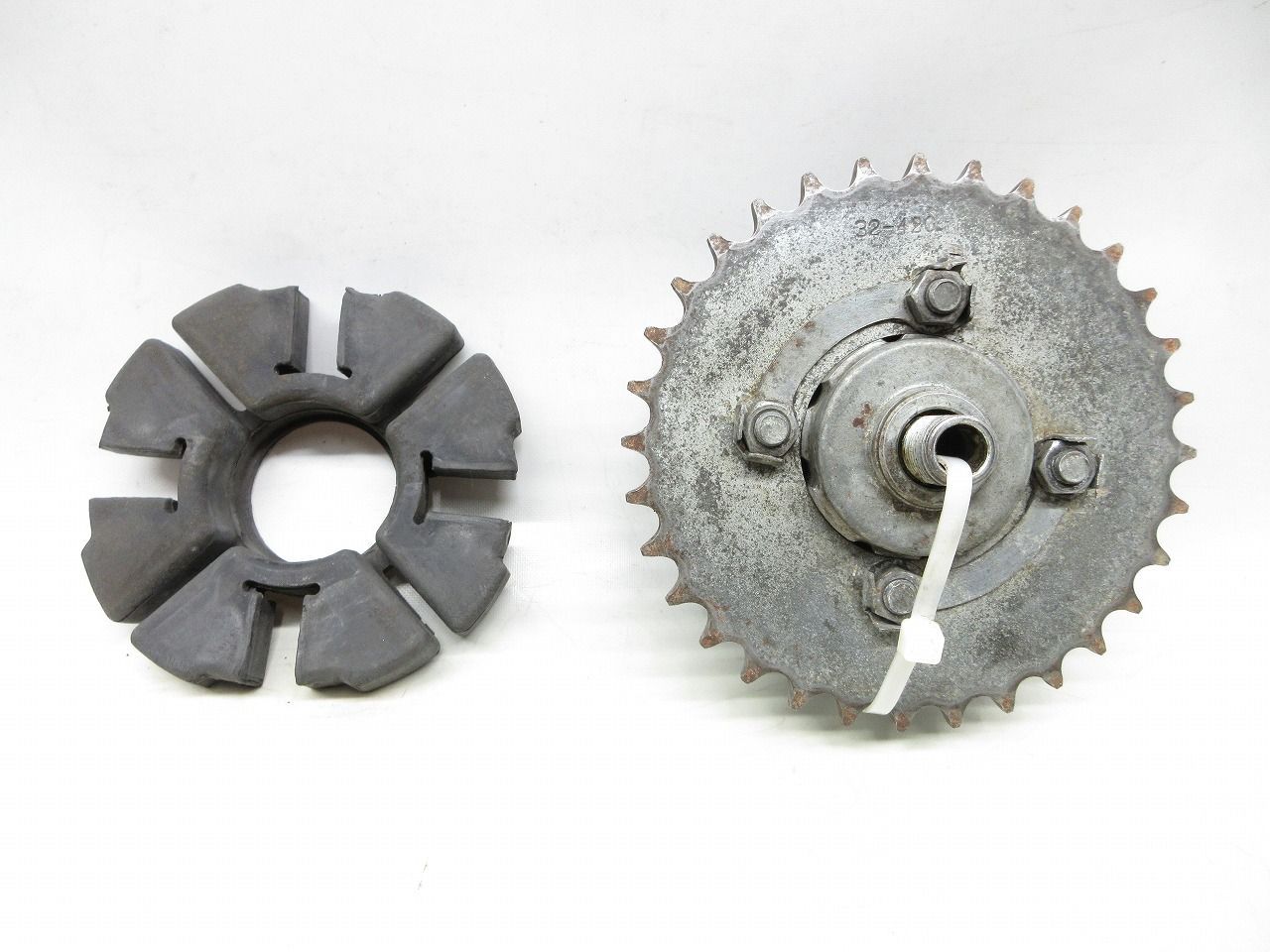 バンバン50 リアスプロケット ハブ ダンパー付 バイク部品 0709S10M-43