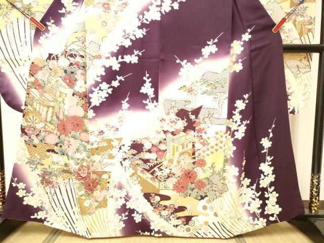 花嫁振袖 白地 菊華紋 田畑喜八 - 振袖（花嫁） | レンタル | レンタル