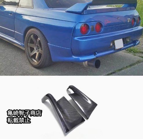 FRP製 黒 リアウィング エアロ　r32 2ドア用 FRP製 黒 リアウィング エアロ r32 2ドア用 FRPエアロ修理