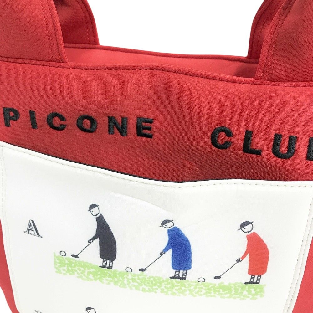 PICONE CLUB ピッコーネクラブ カートバッグ レッド系 [240101449168