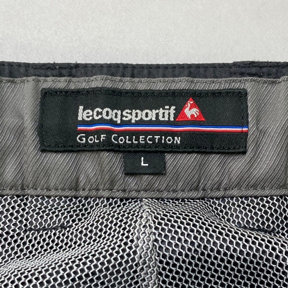 サイズ：L LECOQ GOLF ルコックゴルフ QG8263 裏メッシュ ロングパンツ  ブラック系 [240101242259] ゴルフウェア メンズ ストスト