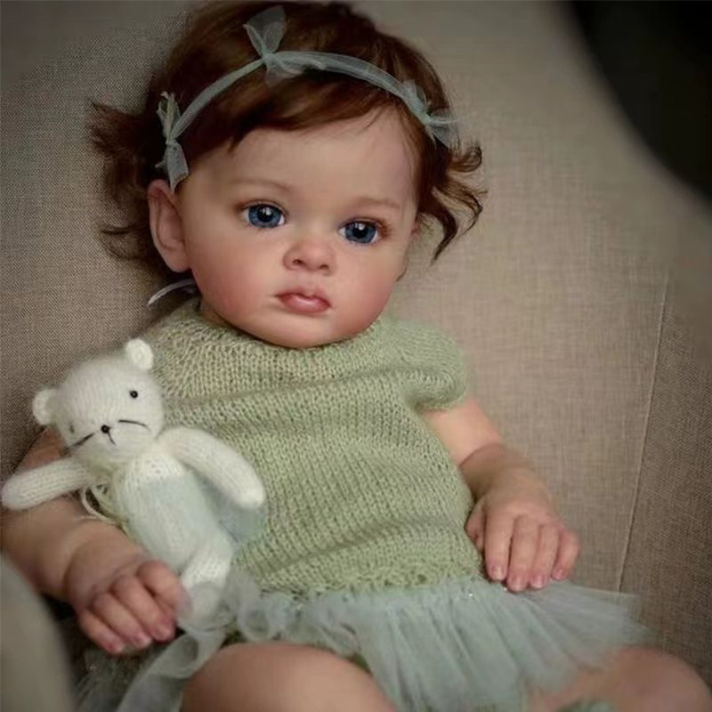 人形 赤ちゃん 人形 Reborn Doll 58cm 赤ちゃんリボーンドールデビュー フルシリコンドール ビニールリアル シリコンリボーンベビードール ベビードール 赤ちゃん人形女の子プリンセス服手作りのクリスマスの誕生日プレゼント 最高な贈り物でしょう - メルカリ