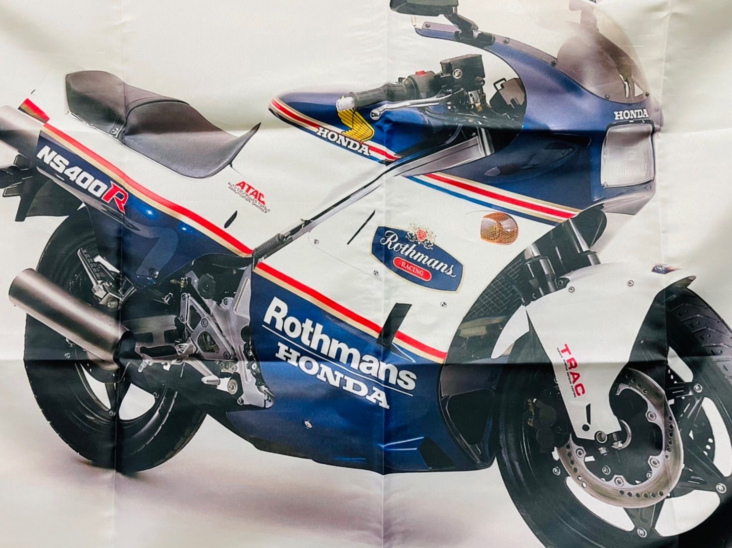 NS250R NS400R ロスマンズ ホンダ純正 OP シングルシートカウル 当時物