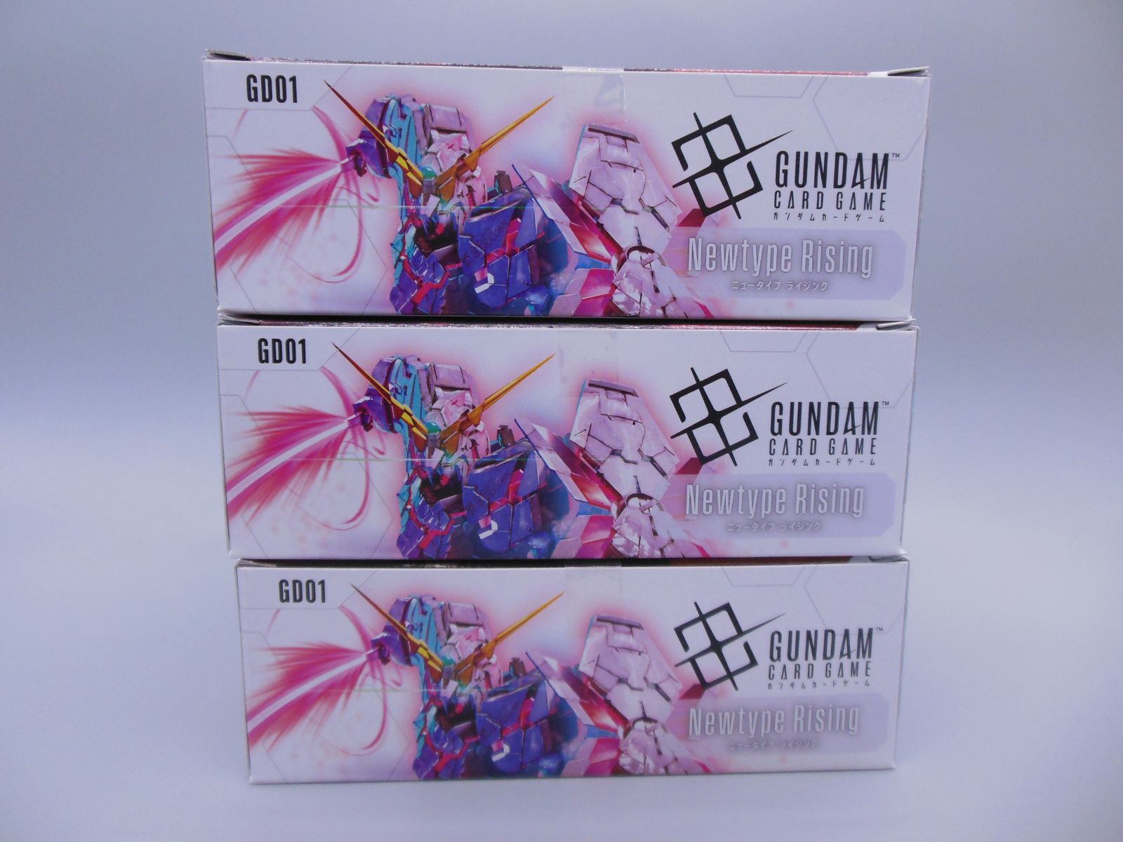 3個セット】【新品未開封品】バンダイ(BANDAI) ガンダムカード