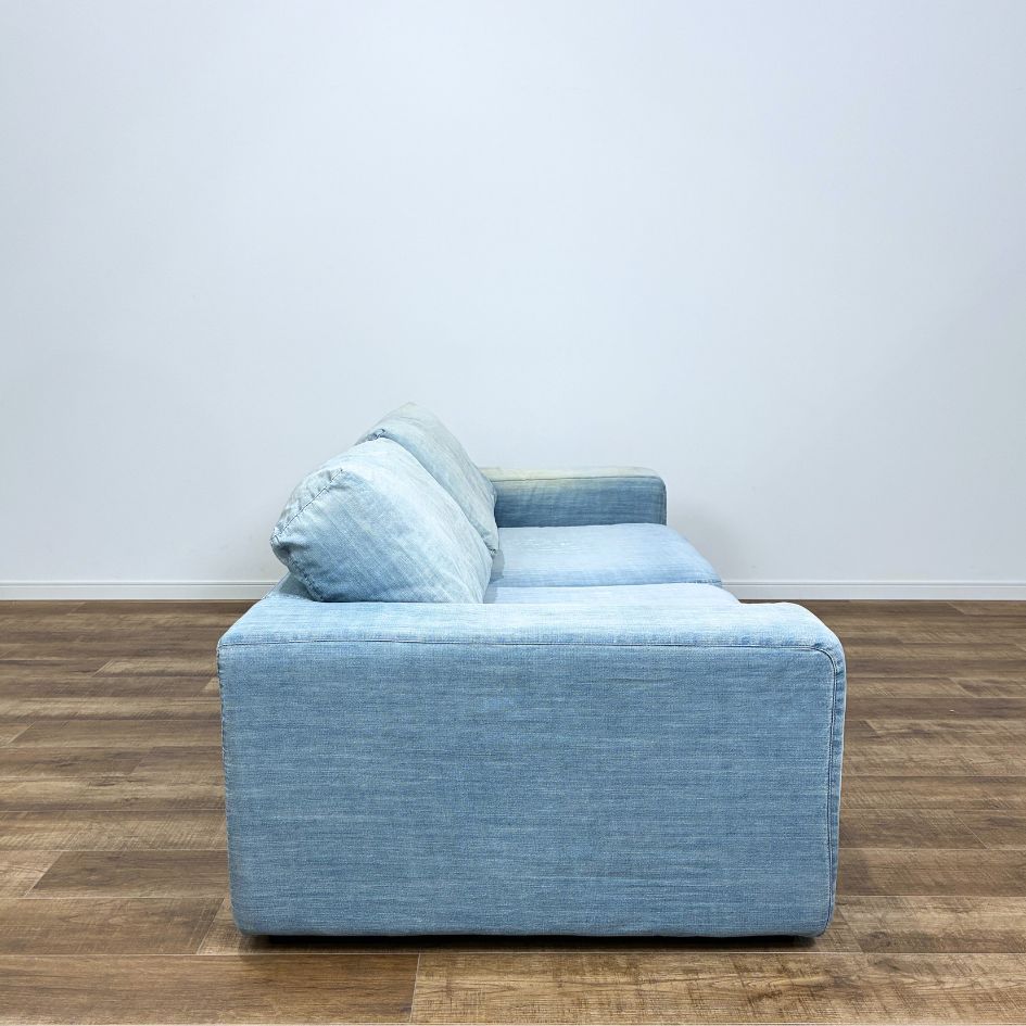 JOURNAL STANDARD FURNITURE FRANKLIN SOFA 2P Indigo Damage denim