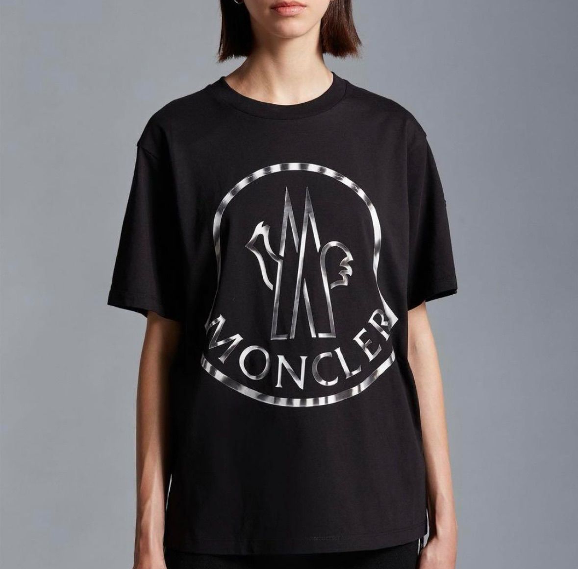 MONCLER 黒 Tシャツ 半袖 楽天市場】モンクレール Tシャツ 半袖 レディース トップス クルー