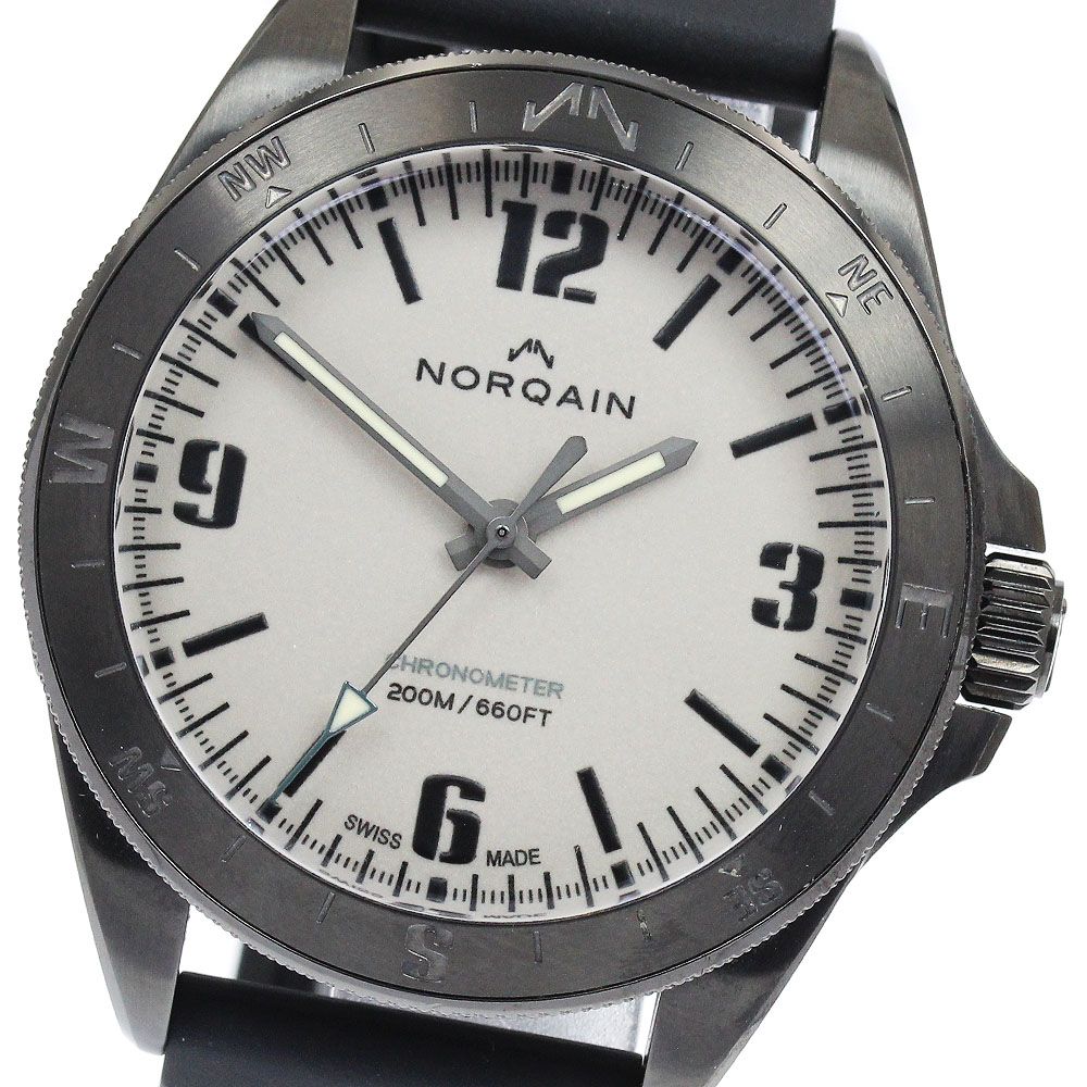 ノルケイン NORQAIN NNB1001BBWA アドベンチャー ネベレスト ナイトサイト 自動巻き メンズ 箱 保証書付き_884496