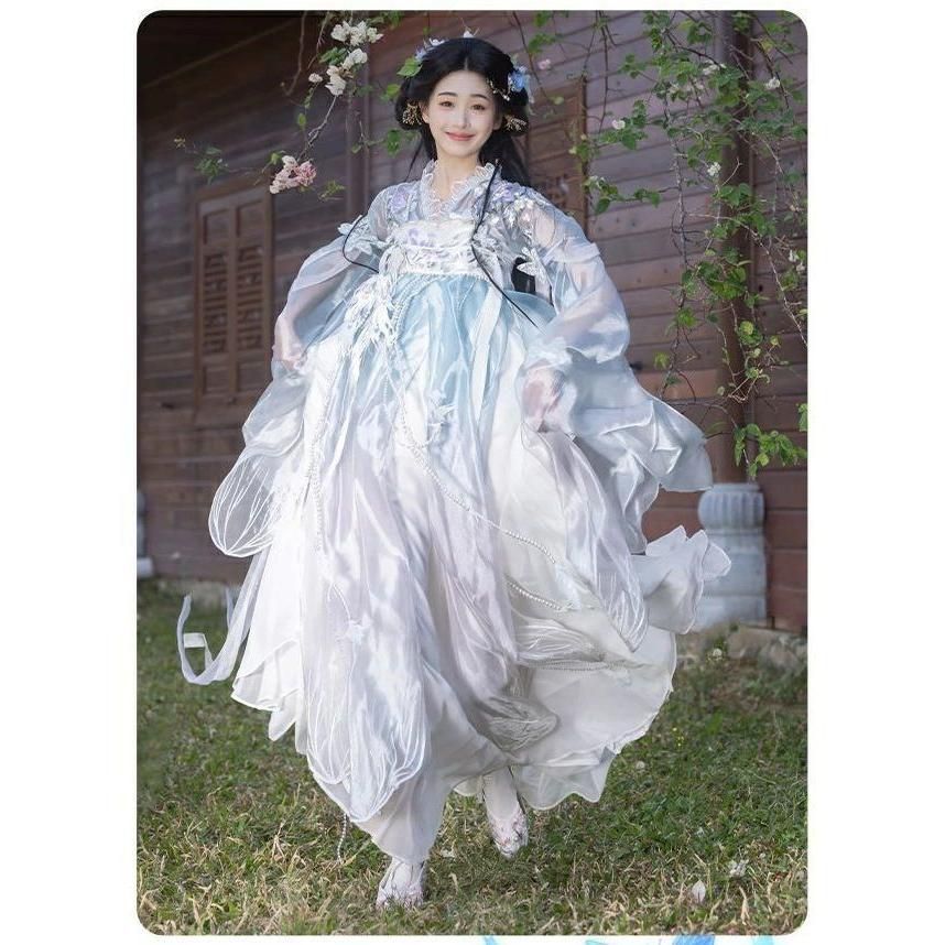 チャイナドレス ワンピース トップス 2点セット 仮装 漢服 コスプレ 中華服 古時代 チャイナ風 ワンピース 普段着 唐服 仙女 唐装 漢服仙女