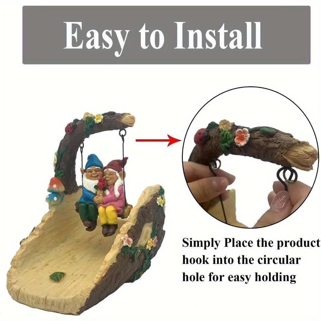 雨樋 排水 排水溝カバー 縦樋 ブランコに乗っている小人の