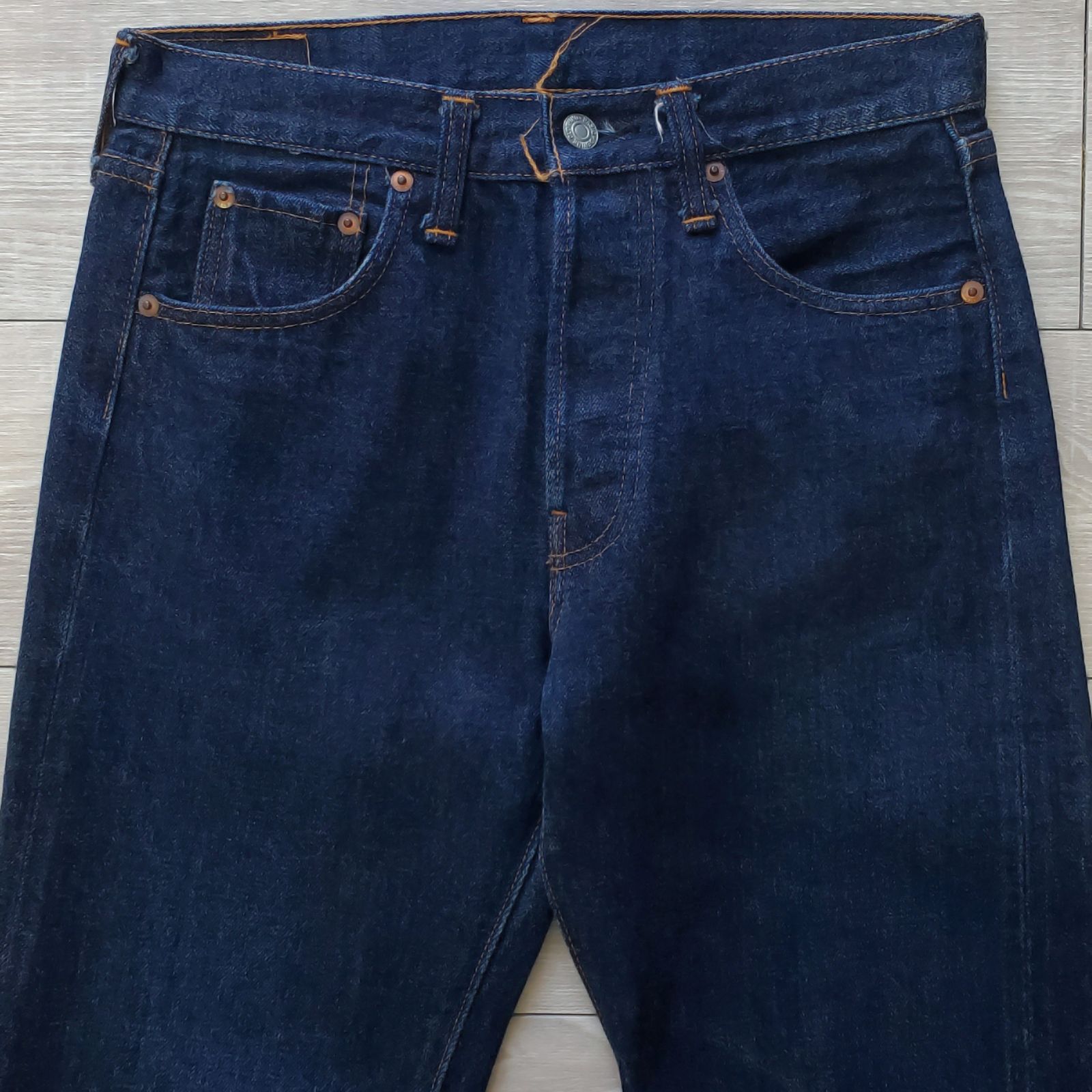 DENIME□美品 濃紺 旧ドゥニーム オリゾンティ期 日本製 セルヴィッチ