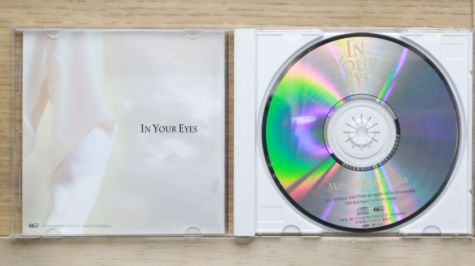 国内盤CD☆辛島美登里/Midori Karashima□ IN YOUR EYES