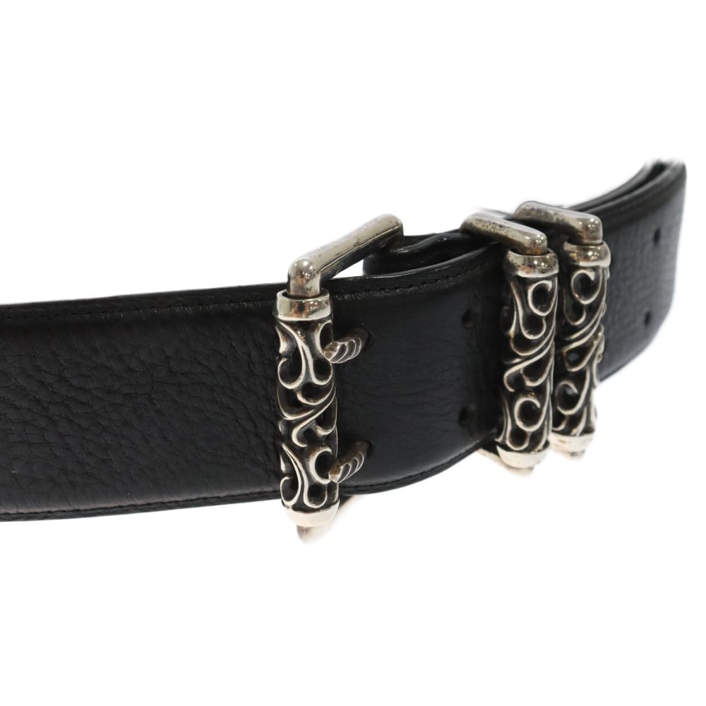 クロムハーツ BLT ROLLER2/ダブルピンスクロール レザーベルト32 クロムハーツ BLT ROLLER2/ダブルピンスクロール レザーベルト32