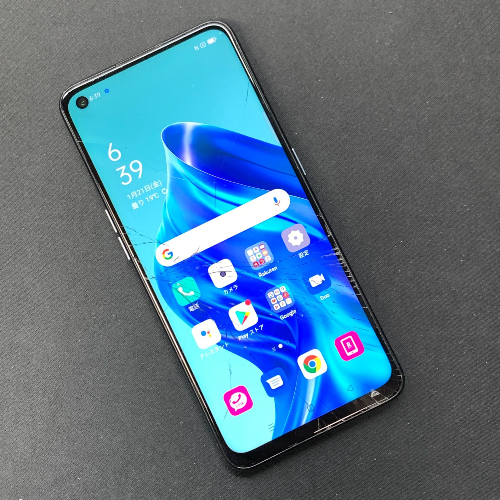 訳あり品】OPPO Reno 5 A 楽天モバイルSIMロック解除済 128GB CPH2199 ...