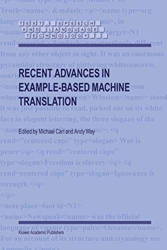Recent Advances in Example-Based Machine Translation (Text，