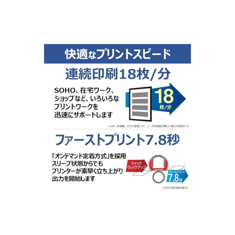 A4モノクロレーザープリンター Satera
