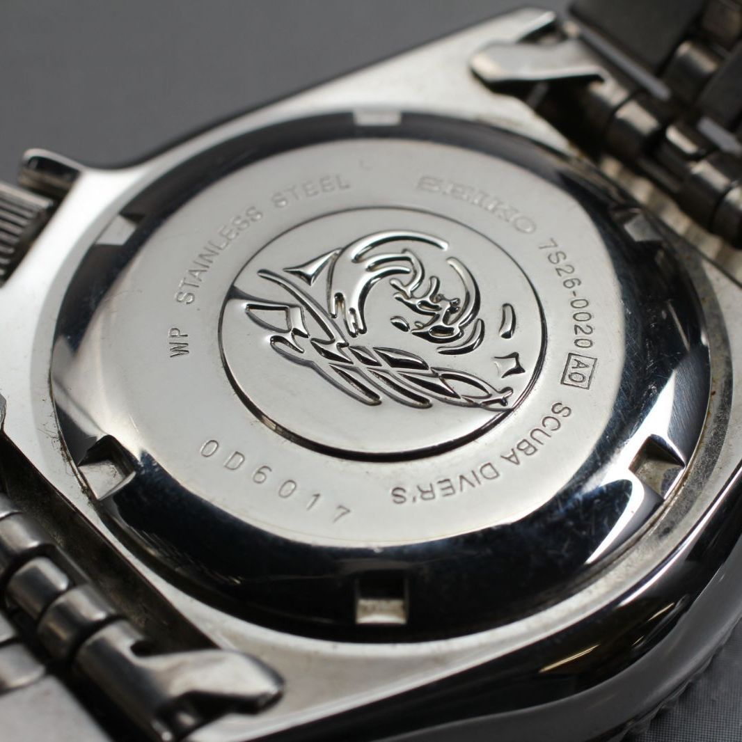 182【美品 稼働】SEIKO 7S26-0020 SKX009 Diver 200M Pepsi 42mm