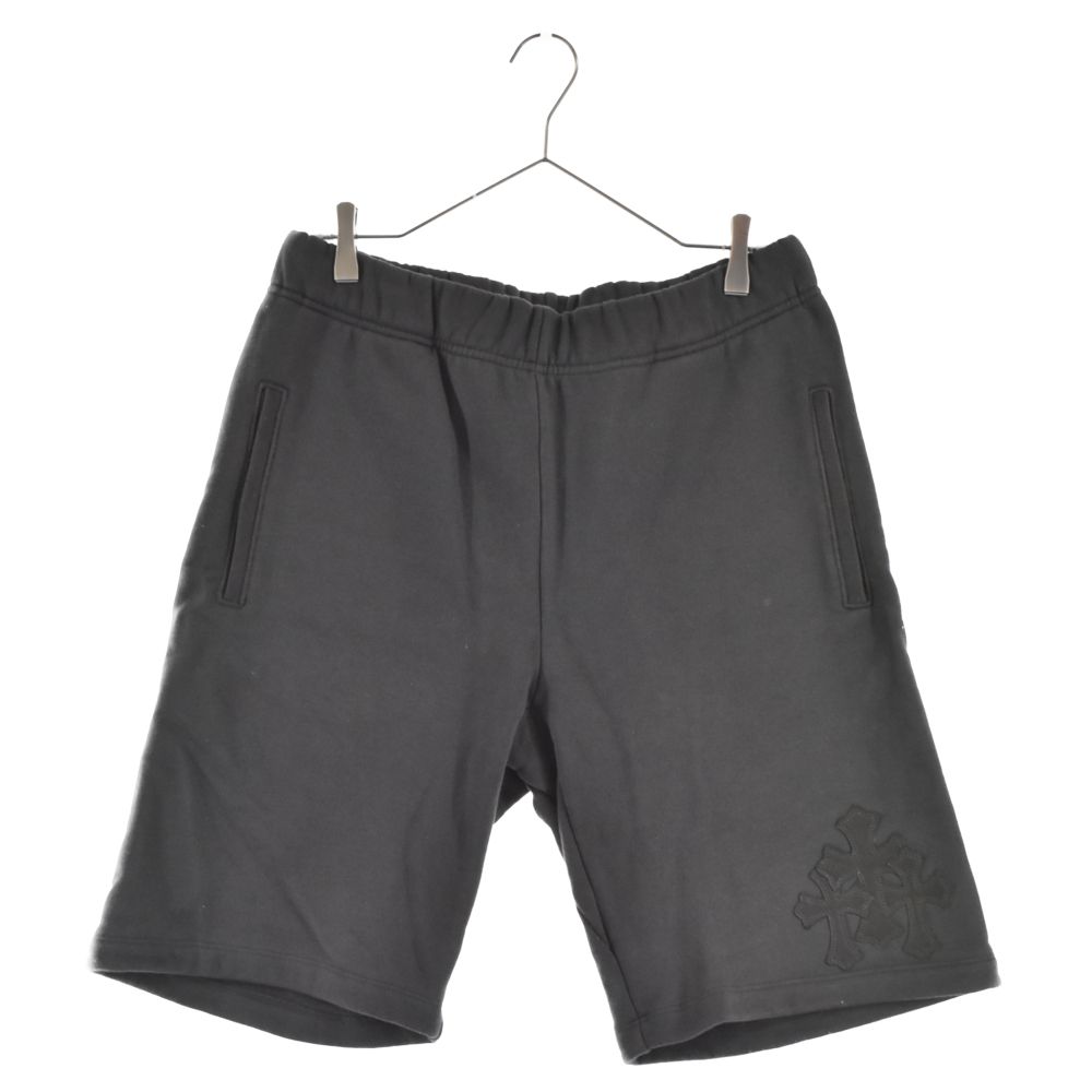 CHROME HEARTS／Y NOT クロスパッチ スウェット ハーフ パンツ クロムハーツクロスパッチスウェットハーフパンツY NOT SWEAT PANTS