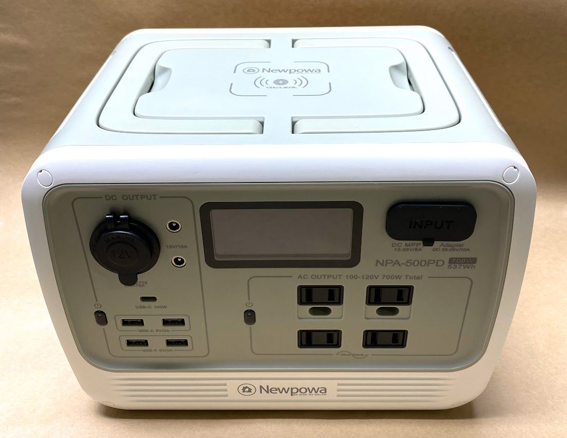Newpowa（ニューポワ）NPA-500PD Amazon.co.jp: ポータブル電源 500W 大容量 537Wh/168000mAh