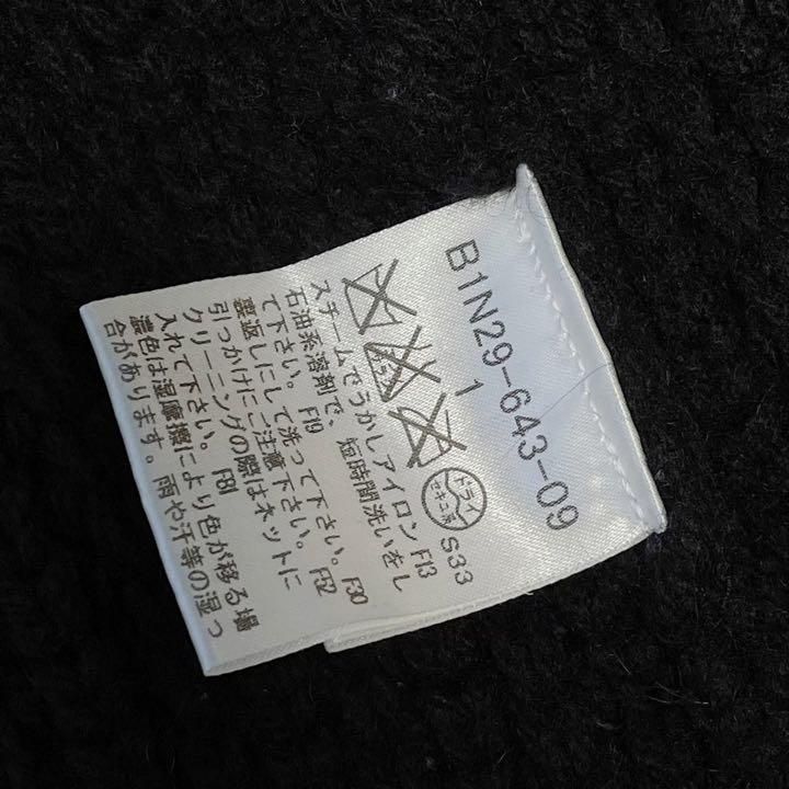 BURBERRY バーバリー ニット ジップアップパーカー 羊毛 カシミア 