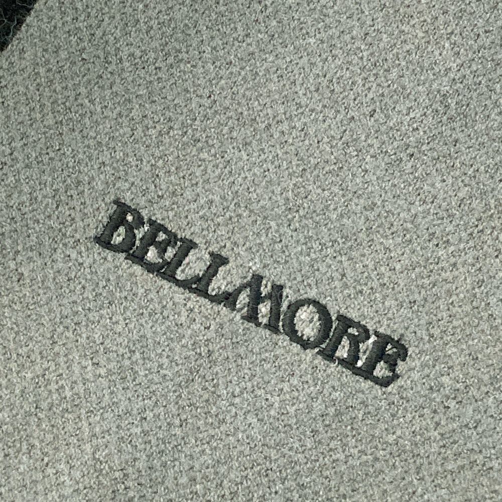 サイズ：M BELLMORE ベルモア  ニットジップジャケット  グレー系 [240101478988] ゴルフウェア メンズ ストスト サイズ：M BELLMORE ベルモア ニットジップジャケット グレー系