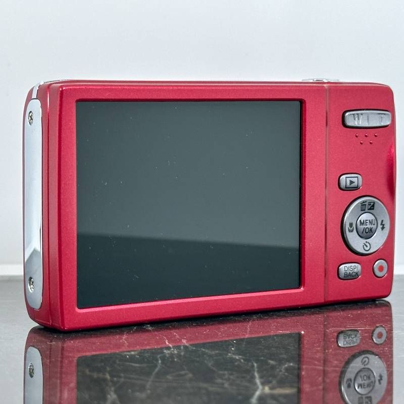超美品】FUJIFILM 富士フィルム FinePix 節約 JZ250 レッド デジタルカメラ