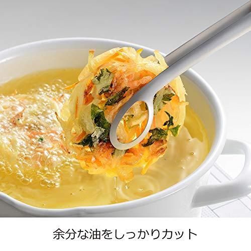 オークス レイエ あげものトング シルバー LS 1544