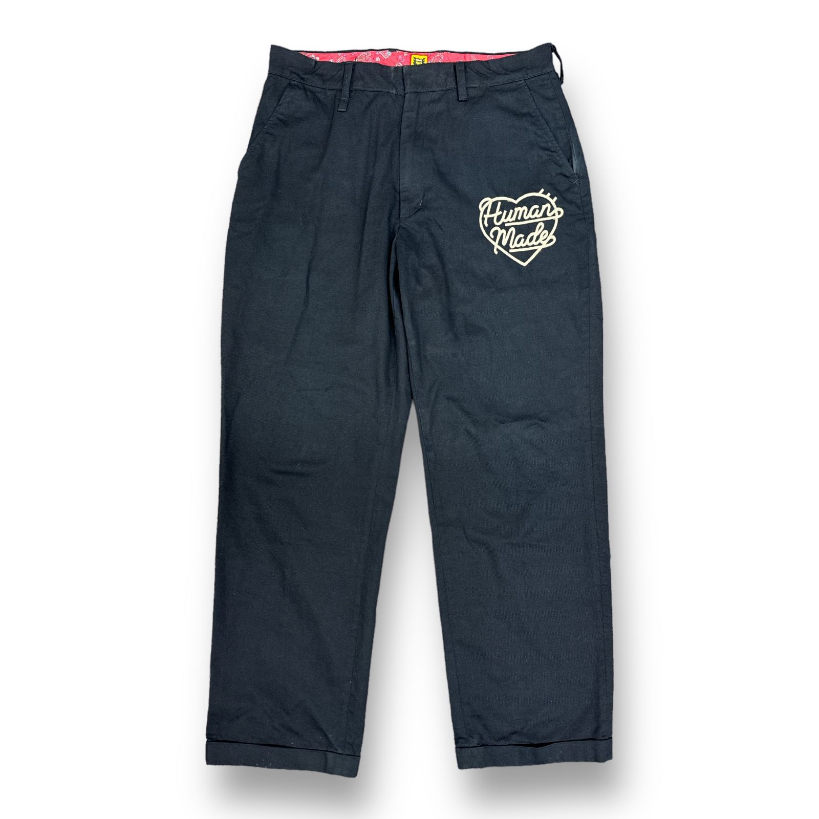 P*P様 HUMAN MADE ネイビー チノパンヒューマンメイドコットンワーク P*P様 HUMAN MADE ネイビー チノパンヒューマンメイドコットンワーク