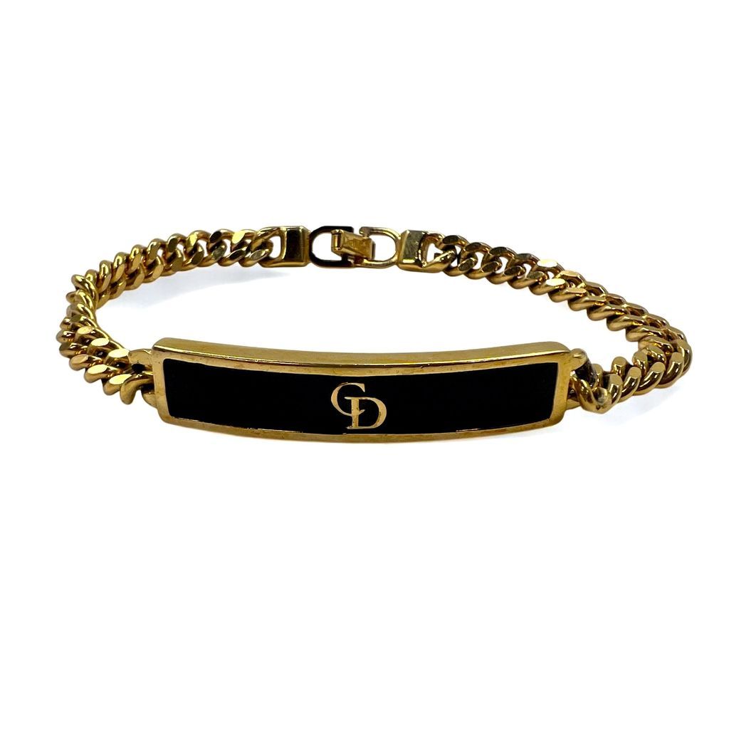 2863Germany製✨　Dior　ブレスレット　CD ロゴ　ゴールド　希少 2863Germany製✨ Dior ブレスレット CD ロゴ ゴールド 希少