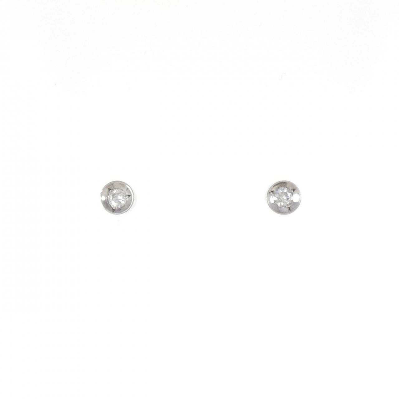 PT|PT900 ダイヤモンド ピアス 0.10CT