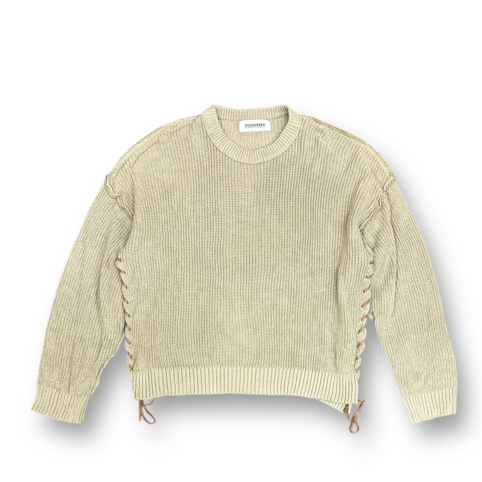 定価19800円 DISCOVERED SHORT LENGTH COTTON KNIT ショートレングス 