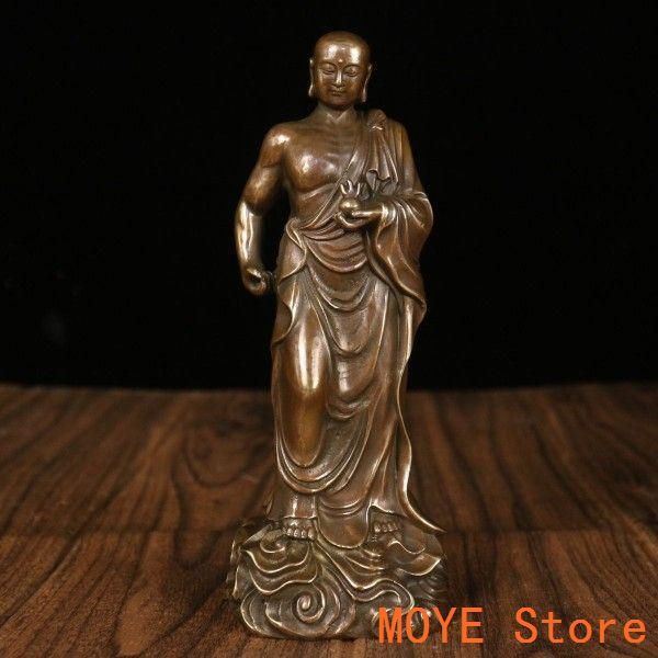 仏教美術 仏像 地蔵王仏像 銅製 銅器 工芸品 美術品 置物 - メルカリ