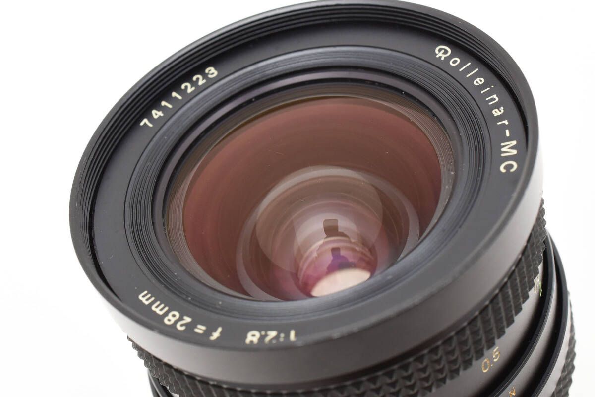 ☆良品☆ローライ Rollei Rolleinar-MC 28mm F2.8 QBMマウント☆ T2