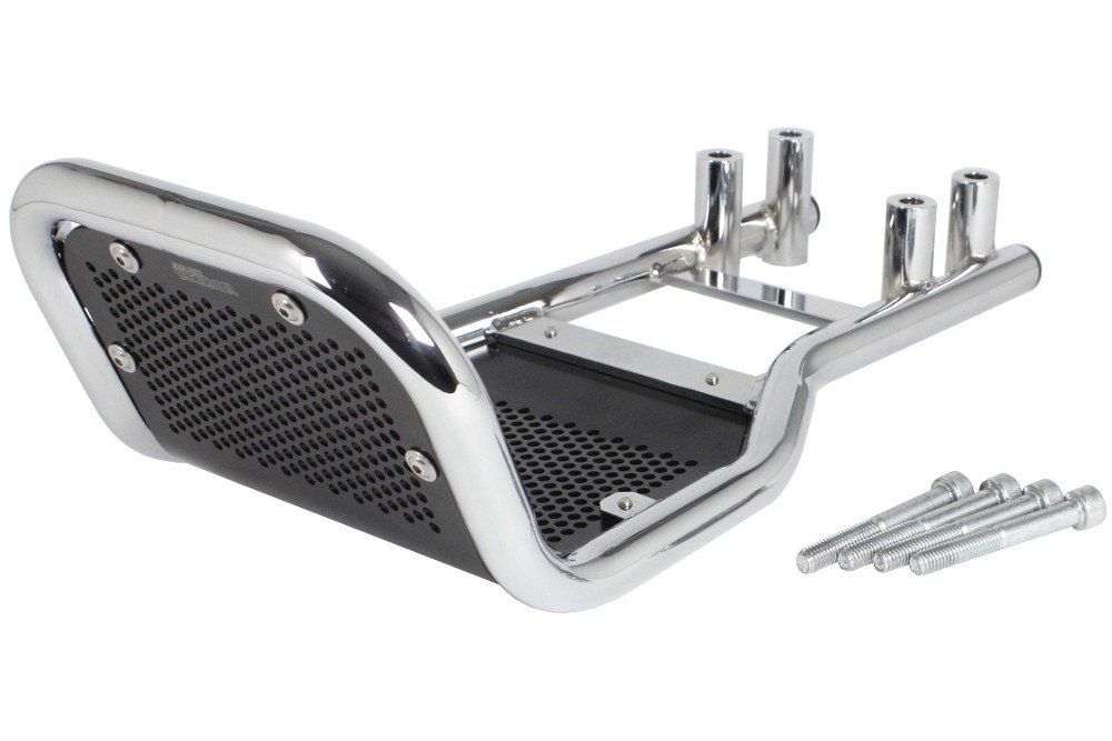 クロスカブ50 AA06 クロームメッキ ブラックアルマイト クロスカブ110 JA45 エンジンガードキット 06-00-0009 パーツ武川