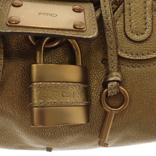 クロエ CHLOE パディントン ハンドバッグ トート レザー 南京錠