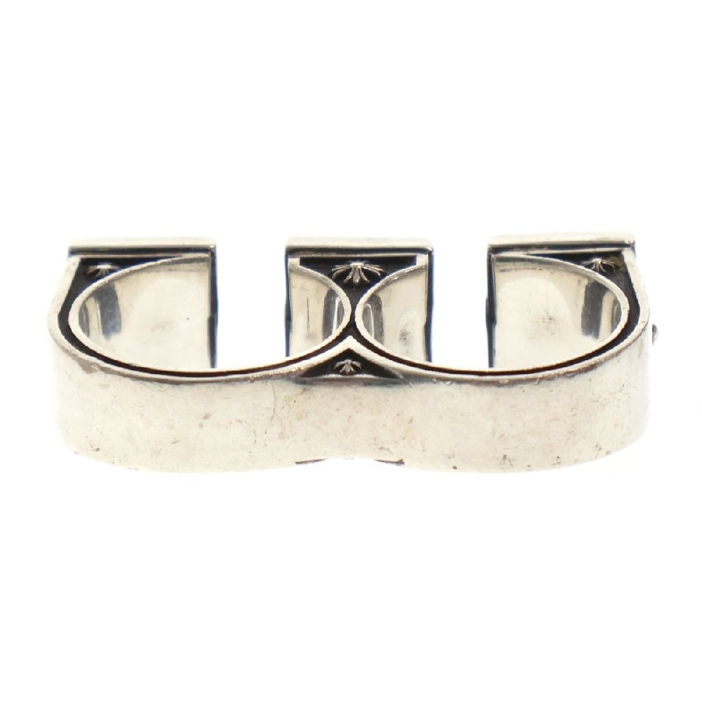 クロムハーツ CHプラス ブラスナックルダブルリング23号、24号