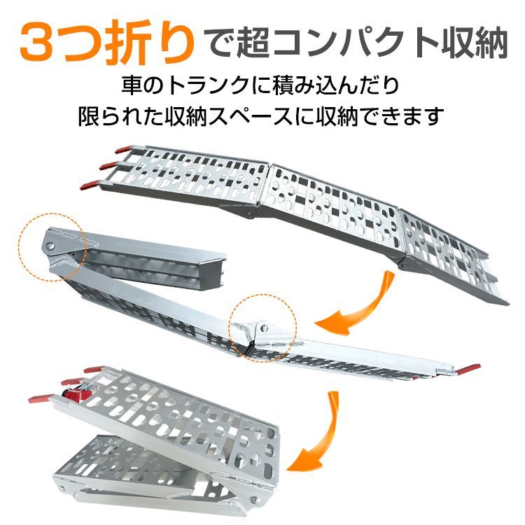 Cタイプ】アルミラダー 折りたたみ アルミラダーレール アルミブリッジ