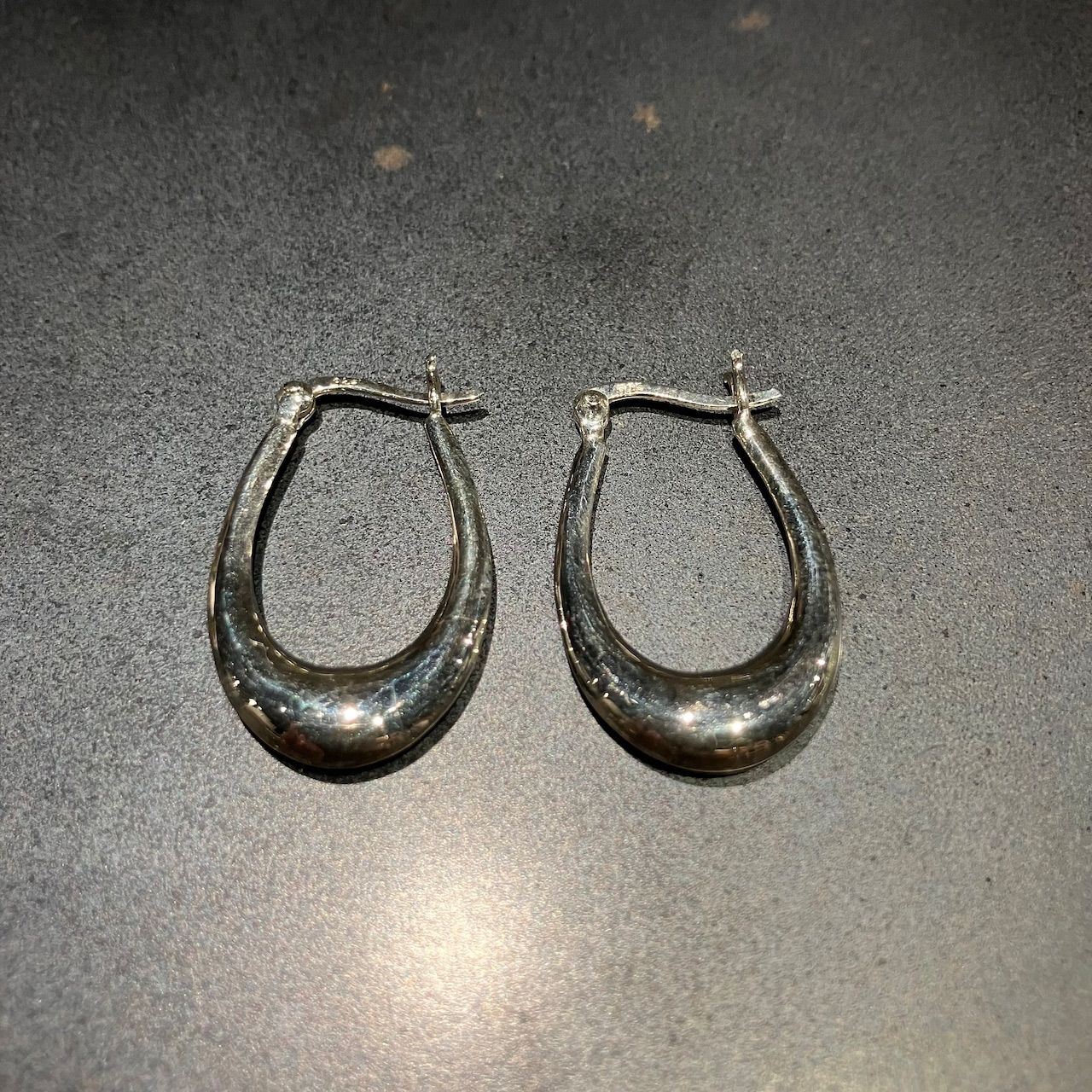 SILVER925 SIMPLE HOOP EARRINGS/シルバー/ピアス SILVER925 SIMPLE HOOP EARRINGS /シルバー/ピアス SILVER925