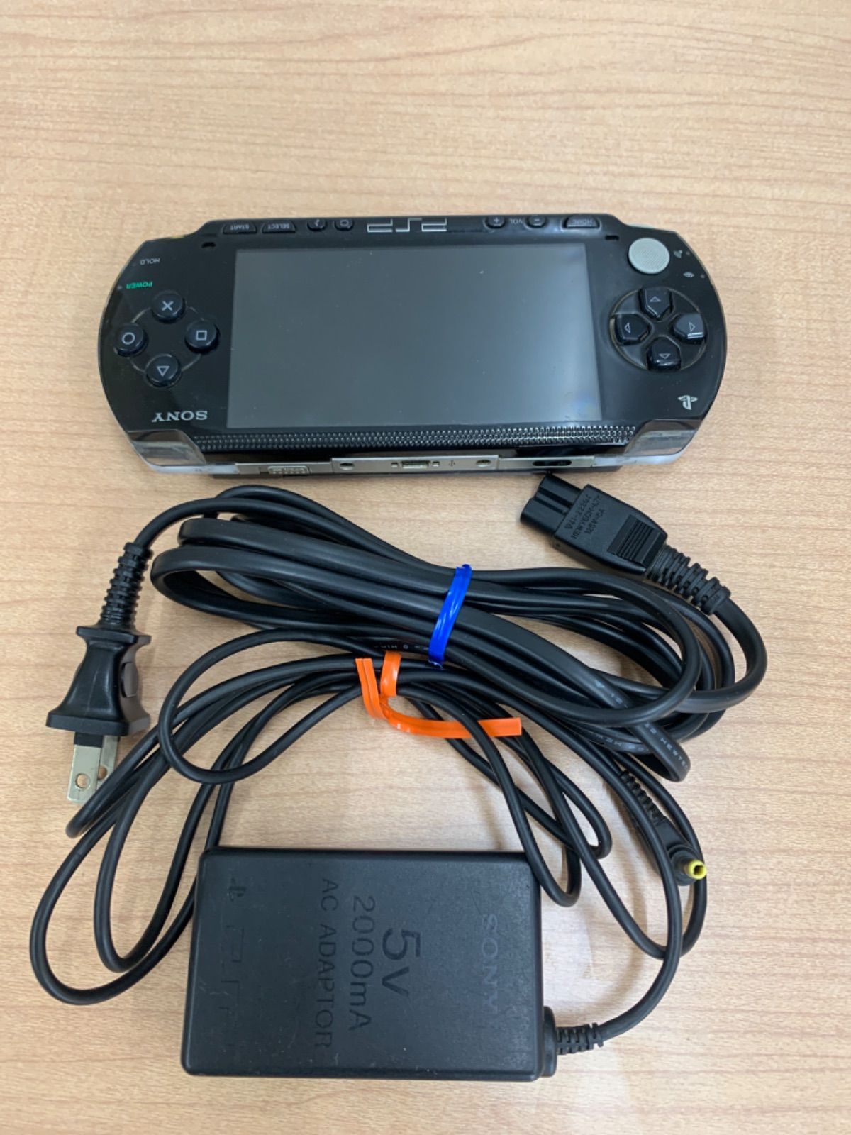 【ジャンク品】PSP-1000 黒　充電アダプター　セット