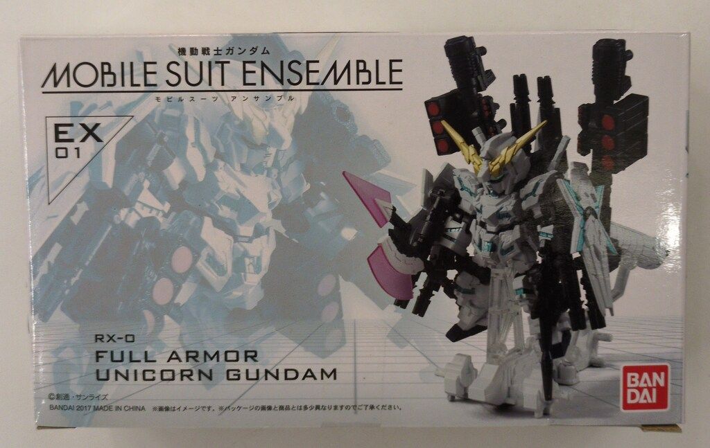 バンダイ MOBILE SUIT ENSEMBLE 機動戦士ガンダムUC フルアーマーユニコーンガンダム EX01