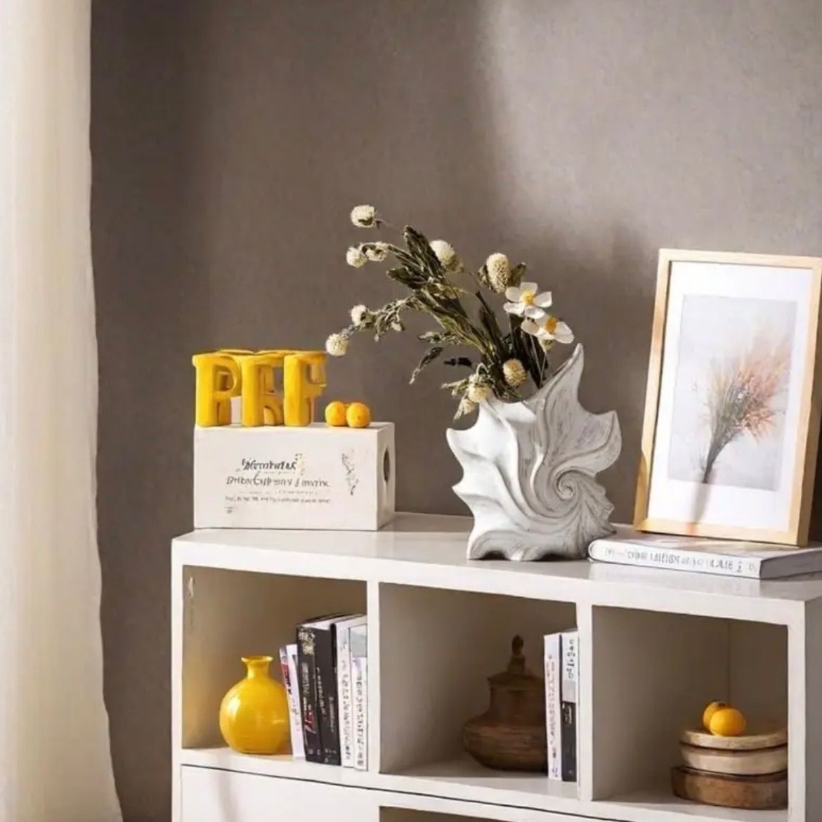 花瓶 置物 コンチボウル セラミック 北欧 フランスアート風 手作り装飾ボウル 水耕栽培対応 花飾り器 ミニマリストデザイン リビングルーム用 ホームデコレーション ヴィンテージ風 オブジェ使用 白陶器製 上品な装飾 小型インテリアボウル ギフト ホワイト NEXPOTALLINN_EU