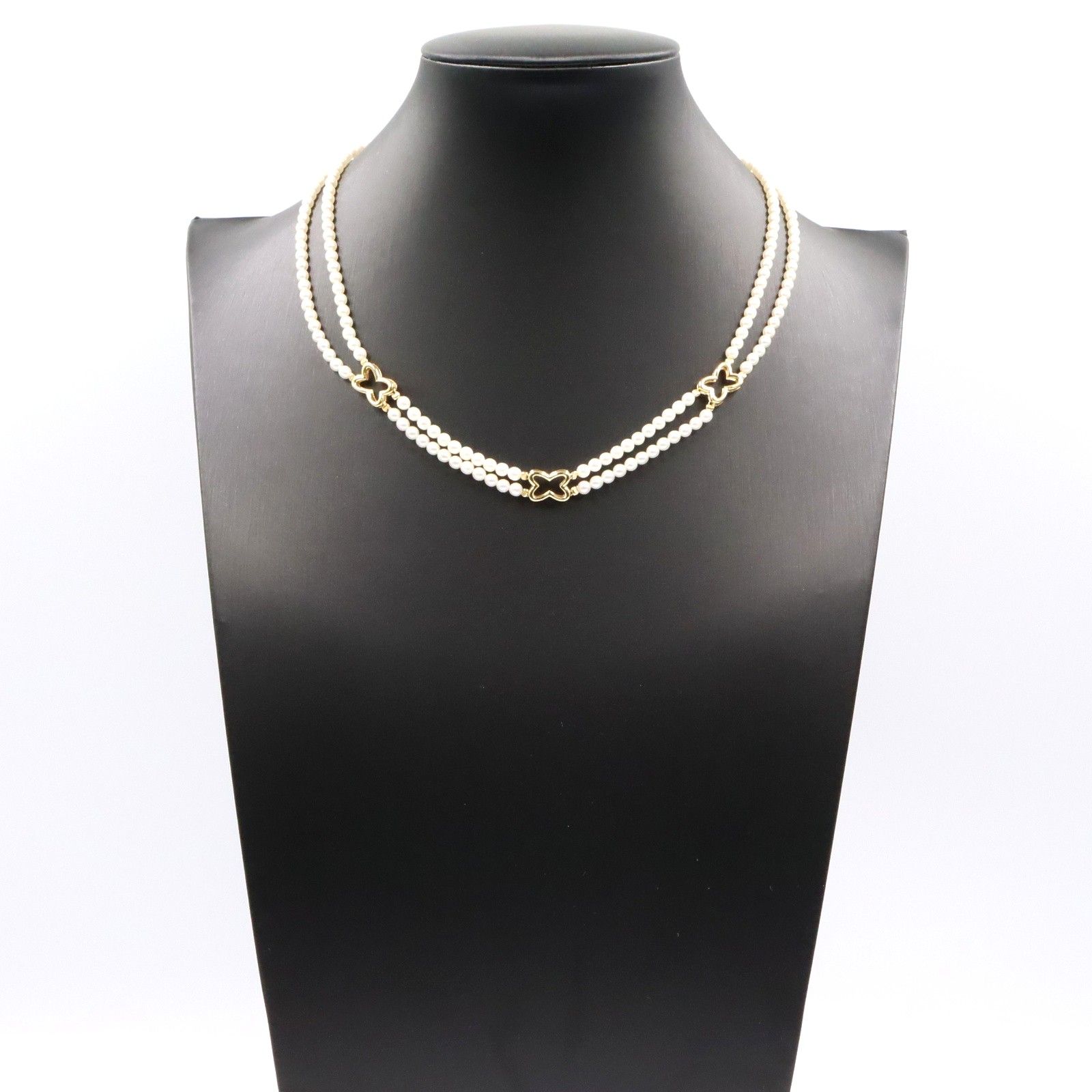 ミキモト MIKIMOTO ネックレス ペルリータ ベビーパールネックレス 首